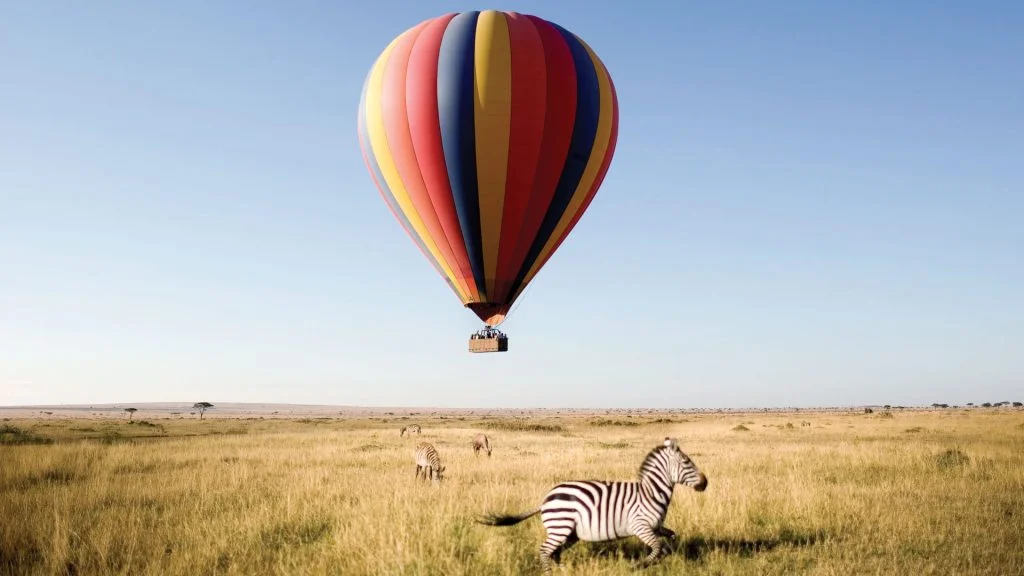 Hot Air Ballooning in Tarangire National Park